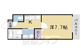 クレドール京都駅南 405 ｜ 京都府京都市南区東九条東札辻町（賃貸マンション1K・4階・24.00㎡） その2