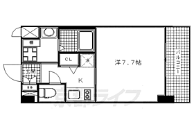 ベラジオ京都駅東 409 ｜ 京都府京都市下京区紺屋町(土手町通正面下ル)（賃貸マンション1K・4階・25.84㎡） その2