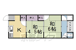 間取図画像 2DK