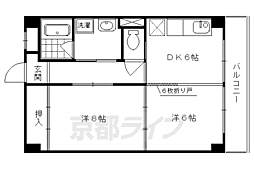 間取図画像 2DK