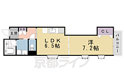 Ｂｌａｎｃ　Ｎｅｉｇｅ烏丸五条 1階/102
