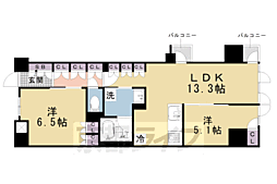 レーベン京都河原町 6階