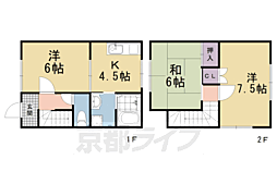 JR山陰本線 花園駅 徒歩14分 2階/-