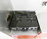 コンロつきキッチン