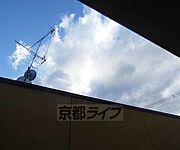 バルコニーからの室外風景。