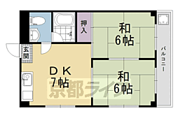 京都地下鉄東西線 太秦天神川駅 徒歩20分 2階/-