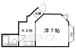 京都地下鉄東西線 山科駅 徒歩7分 2階/-
