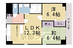 クレセント・オークス 3階