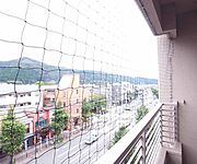 白川通りの風景。