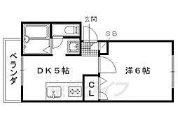 京都市営烏丸線 北大路駅 徒歩30分 2階/-