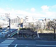 バルコニーからの室外風景。