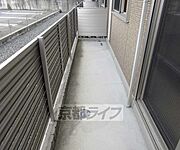 ベランダも広いです。