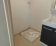 室内洗濯機置場です