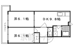 京都市営烏丸線 北大路駅 徒歩23分 2階/-