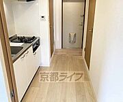 広いキッチンです・