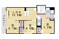 ウッズ荒塚 1階/101