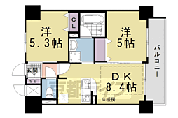 エステムプラザ京都聚楽第 粋邸 5階/504