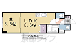 阪急京都本線 西京極駅 徒歩8分 4階/-