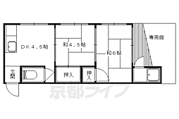 京都地下鉄東西線 石田駅 徒歩9分 2階/-