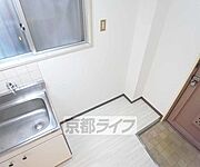 冷蔵庫置き場です。