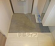 スッキリとした玄関です