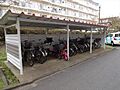 屋根付きで安心...