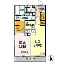 AIRY HILLS（エアリー ヒルズ） D棟 105 ｜ 茨城県守谷市本町721番地の28（賃貸アパート1LDK・1階・50.56㎡） その2