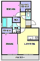 エスポワール 303 ｜ 茨城県守谷市松前台4丁目18-6（賃貸アパート2LDK・3階・52.27㎡） その2