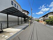 駅チカだけど車通りの少ない閑静な住宅地です