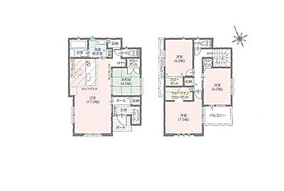 間取り：○3号棟　間取図○