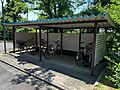 敷地内の駐輪場