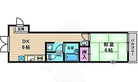 フレグランス井上 201 ｜ 京都府京都市西京区大枝沓掛町（賃貸アパート1DK・2階・31.00㎡） その2