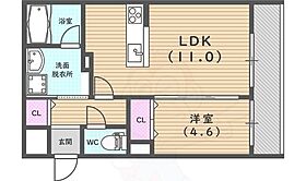 グランドール京都  ｜ 京都府京都市南区上鳥羽堀子町（賃貸マンション1LDK・1階・39.22㎡） その2