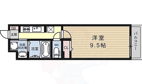 アビタシオン吉祥院 ｜京都府京都市南区吉祥院稲葉町(賃貸アパート1K・1階・29.55㎡)の写真 その2