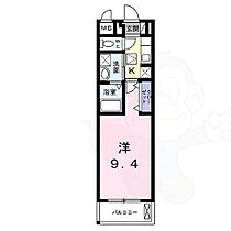 京都府京都市南区西九条島町（賃貸アパート1K・2階・27.02㎡） その2