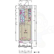 ソルテラス京都西大路　郁  ｜ 京都府京都市下京区西七条石井町（賃貸マンション1K・7階・25.80㎡） その2