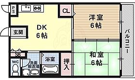 コートヴィレッジ洛西A棟  ｜ 京都府京都市西京区大枝東長町（賃貸マンション1LDK・2階・46.62㎡） その2