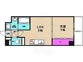 京都府向日市寺戸町西野辺（賃貸マンション1LDK・6階・32.74㎡） その2