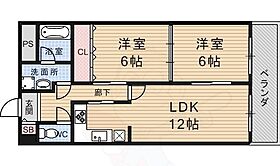 京都府京都市伏見区竹田段川原町（賃貸マンション2LDK・6階・56.02㎡） その2