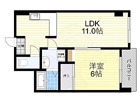 京都府京都市南区久世中久世町１丁目（賃貸マンション1LDK・2階・41.75㎡） その2