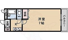 第6レジデンス春田 651 ｜ 京都府京都市西京区大枝塚原町（賃貸マンション1K・4階・20.41㎡） その2