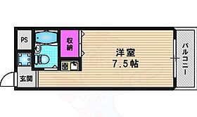 ドミール大文字  ｜ 京都府京都市右京区梅津フケノ川町（賃貸マンション1R・2階・19.44㎡） その2