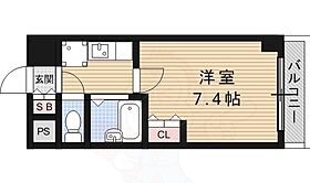 キャピタルロニート  ｜ 京都府京都市南区八条町（賃貸マンション1K・2階・21.97㎡） その2