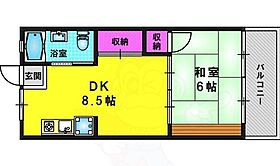 小池マンション  ｜ 京都府長岡京市長岡２丁目（賃貸マンション1DK・3階・33.00㎡） その2