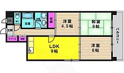 パークテラス桂川 3LDKの間取図画像