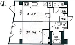 雪月花ビル 1LDKの間取図画像