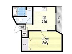 メゾンサクラ 1DKの間取図画像