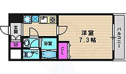 KDXレジデンス西大路 1Kの間取図画像