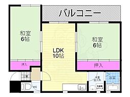 セトラファースト 2LDKの間取図画像