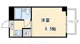 セブンハイツ 1Kの間取図画像